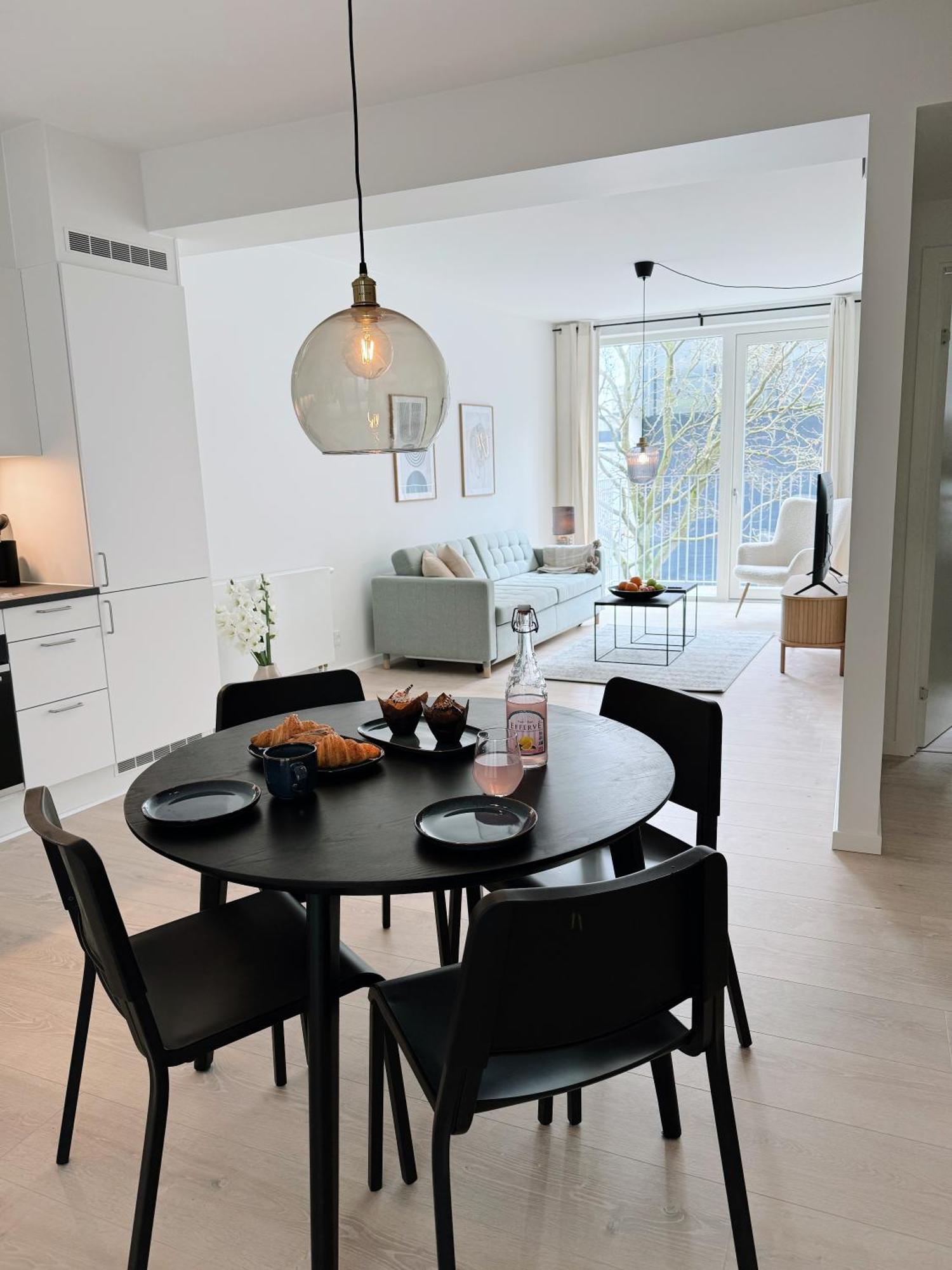 Modern City Center Apartment Århus Kültér fotó